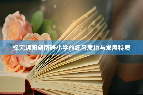 探究绵阳剑南路小学的练习质地与发展特质